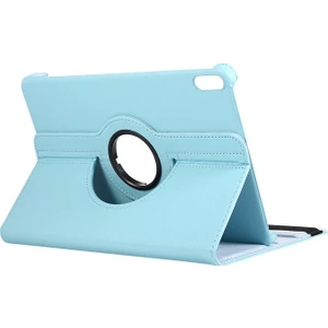 Case 4U Huawei Honor Pad 8 360 Derece Dönebilen Standlı Tablet Kılıfı Mavi
