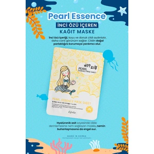Inci Özü Içeren Aydınlatıcı Kağıt Maske Esfolio Pearl Essence Mask Sheet