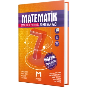 Mozaik Yayınları 7. Sınıf Matematik Soru Bankası 2024