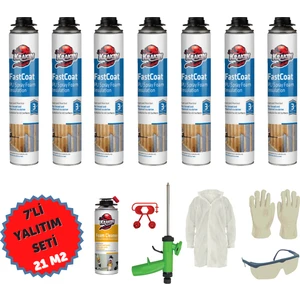 Poliüretan Termal Yalıtım Sprey Köpük 7 Adet x 930 gr