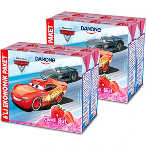 Disney Çilekli Uht Süt 180ML X6 - x 2 Adet (Karakter Seçimi Yapılamamaktadır)
