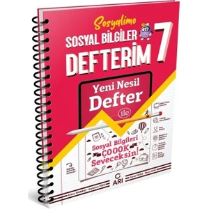 Arı Yayıncılık 7.Sınıf Sosyal Bilgiler Akıllı Defteri
