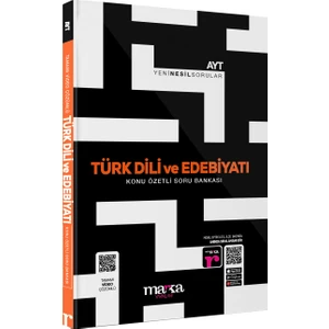 Marka Yayınları AYT Türk Dili ve Edebiyatı Konu Özetli Yeni Nesil Soru Bankası Tamamı Video Çözümlü