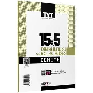 Marka Yayınları TYT Din Kültürü ve Ahlak Bilgisi 15 x 5 Deneme