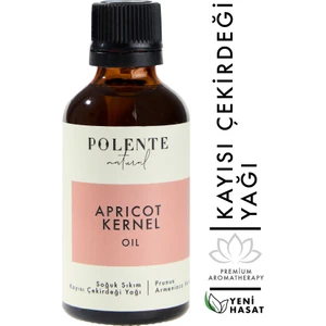Polente Natural Kayısı Çekirdeği Yağı - Soğuk (50 ml)