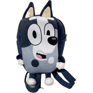 Sevimli Bluey Aile Peluş Okul Çantası (Yurt Dışından)