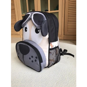 Köpek Figürlü Çocuk Kreş Sırt Çantası 28x15x34 cm 5-7 Yaş İçin Eğlenceli Tasarım