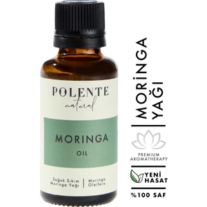 Polente Natural Moringa Yağı - Soğuk Sıkım (30 ml)
