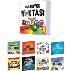 Küçük Duygu Noktası Seti - 8 Kitap Takım – Kutulu - Diane Alber