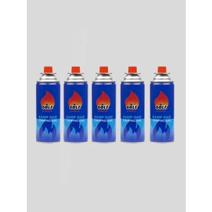 5 'li Set Golf Kamp Gazı Valfli Kartuş 227 Gr.