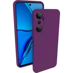 Infinix Hot 20 Kılıf Kamera Korumalı Silikon Rubber Arka Kapak