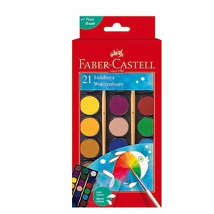 Faber Castell Suluboya Seti 21 Renk