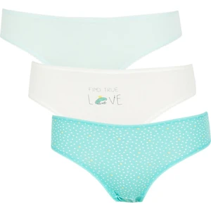 3'lü Basic Pamuklu Bikini Külot U6049AZ22SP