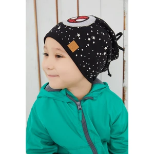 %100 Pamuklu Doğal Yumuşak Çift Katlı Penye Spiderman Çocuk Bebek Şapka Bere