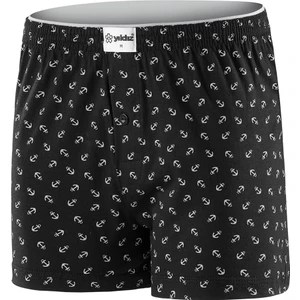 Yıldız Çamaşır Erkek Çapalı Siyah Havlu Bel 4'lü Paket Boxer