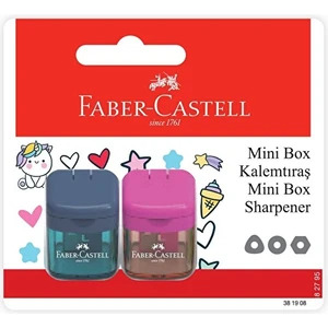 Faber Castell Minibo x  Kalemtıraş 2'li