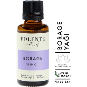 Polente Natural Borage (Hodan) Yağı - Soğuk Sıkım (30 ml)
