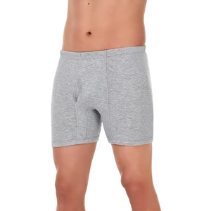 Yıldız Çamaşır Erkek Gri 6'lı Paket %100 Pamuk Süprem Paçalı Boxer 