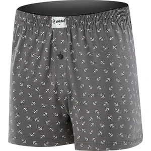 Yıldız Çamaşır Erkek Çapalı Füme Havlu Bel 4'lü Paket Boxer