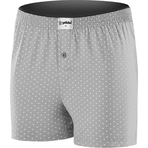 Yıldız Çamaşır Erkek Yıldızlı Gri Havlu Bel 4'lü Paket Boxer