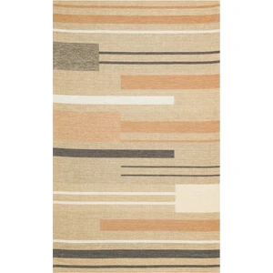 Eko Halı Brooklyn Brk 06 Natural Terra Hasır Görünümlü Kaymaz Modern Şık Dokuma Kilim