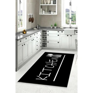 Kaymaz Tabanlı Makinada Yıkanabilir Dekoratif Salon Halısı Mutfak Halısı Yolluk