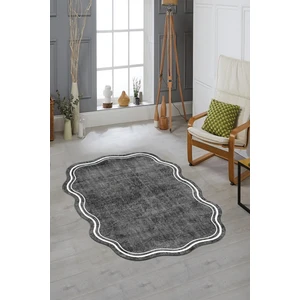 Kaymaz Tabanlı Makinada Yıkanabilir Dekoratif Salon Halısı Mutfak Halısı Yolluk