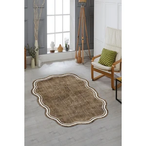 Kaymaz Tabanlı Makinada Yıkanabilir Dekoratif Salon Halısı Mutfak Halısı Yolluk