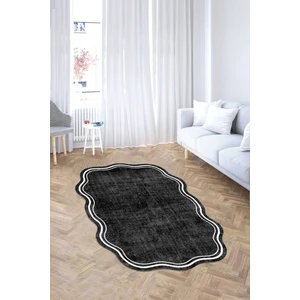 Kaymaz Tabanlı Makinada Yıkanabilir Dekoratif Salon Halısı Mutfak Halısı Yolluk