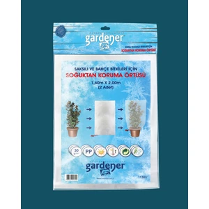 11303 Saksılı Bitkiler Için Soğuktan Koruma Örtüsü 30 G - 1,6 M x 2 M