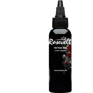 Siyah Çizgisel Dövme Boyası  – Profesyonel Kontur ve Detay Çalışmaları İçin Tattoo Ink 30 ml