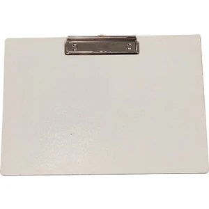 Kaizen Market Yandan Klipsli Beyaz Ahşap A4 Boyut Sekreterlik Arkası Magnetli