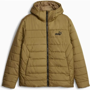 Essential Hooded Padded Erkek Yeşil Kapüşonlu Mont