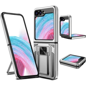 16102 Için Deri Telefon Kılıfı - Gümüş (Yurt Dışından)