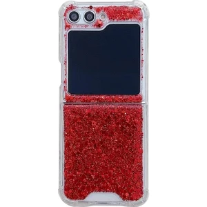 16102 Için Pu Telefon Kılıfı - Kırmızı (Yurt Dışından)