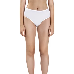 6' Lı Kadın Beyaz Pamuklu Bikini Külot 652