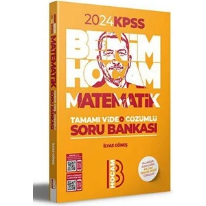 Benim Hocam Yayınları  2024 KPSS Matematik Tamamı Video Çözümlü Soru Bankası