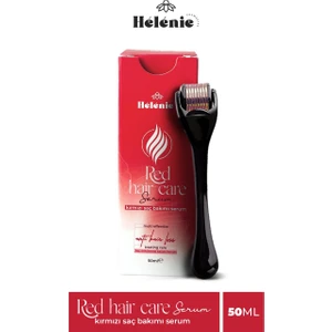 Kırmızı Saç ve Sakal Çıkartıcı Bakım Serumu 50 ml + Dermaroller 0,5 mm