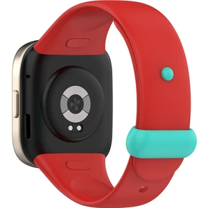 Xiaomi Redmi Watch 3 Uyumlu Kordon Çift Renkli Strap Bileklik Kayış Tpu Yedek Kemer