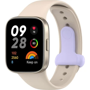 Xiaomi Redmi Watch 3 Uyumlu Kordon Çift Renkli Strap Bileklik Kayış Tpu Yedek Kemer