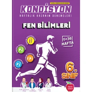 Newton Yayınları 6. Sınıf Yeni Fen Bilimleri Kondisyon Deneme