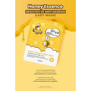 Besleyici Bal Özü Içeren Kağıt Maske Esfolio Honey Essence Mask Sheet