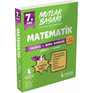 Muba Yayınları Üxt 7. Sınıf Güncel Matematik Fasiküller - Soru Bankası