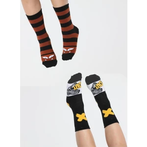 Fox&dino 2'li Paket Erkek Çocuk Çorap