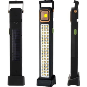 Dexter Premıo PR-3838 2 Watt Cob LED + 48 Ledli Solar Şarjlı Işıldak
