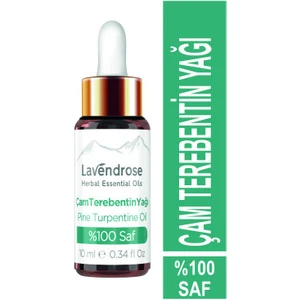 Çam Terebentin Yağı %100 Saf *bitkisel Aromaterapi Yağı 10ML* Saç Dökülmesine Karşı Bakım Yağı