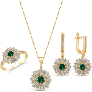 Vintage Tarz Gümüş Takı Seti