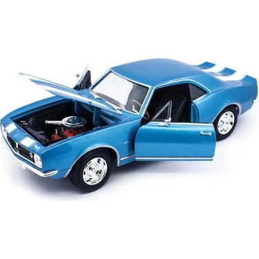 Chevrolet Camaro Z28 1968 Rossa Welly - Modellino Scala 1:24 In Die-Cast