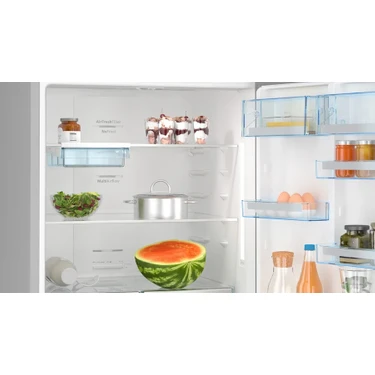 Bosch Serie 8 Alttan Donduruculu Buzdolabı 186 x 75 cm Paslanmaz Çelik