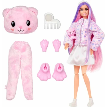 Barbie Cutie Reveal Sevimli Kostümler Serisi HKR02 - Teddy Bear